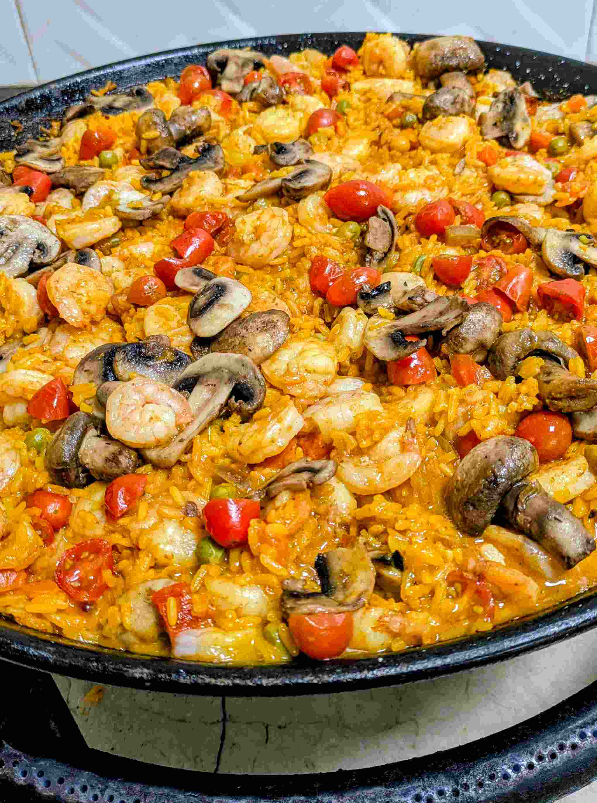 Paella de Camarones a domicilio en Bogotá