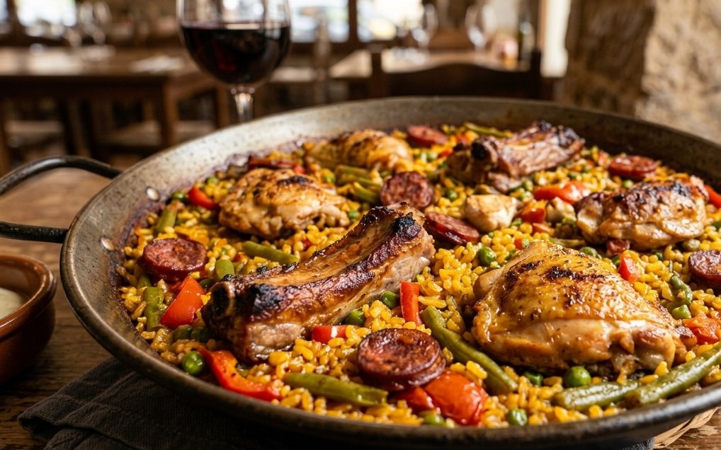 Paella de Carnes Especial a domicilio en Bogotá